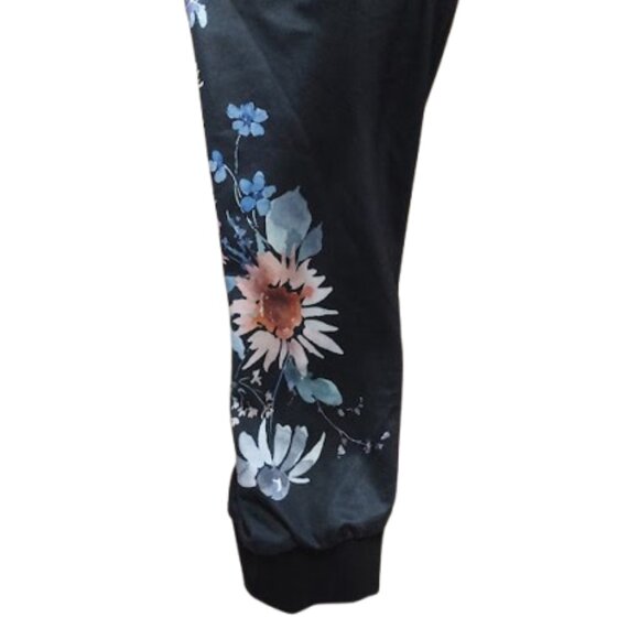 Black Floral Top Size 20 -24 NEW NWT - Picture 3 of 5